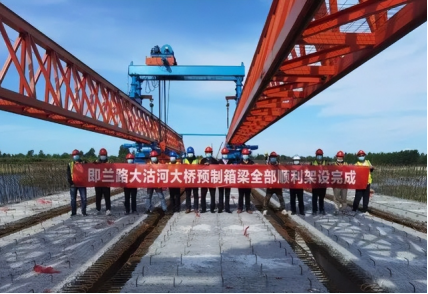 蘭路大沽河大橋本月底具備通車條件